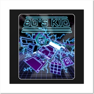 80s Kid Posters and Art